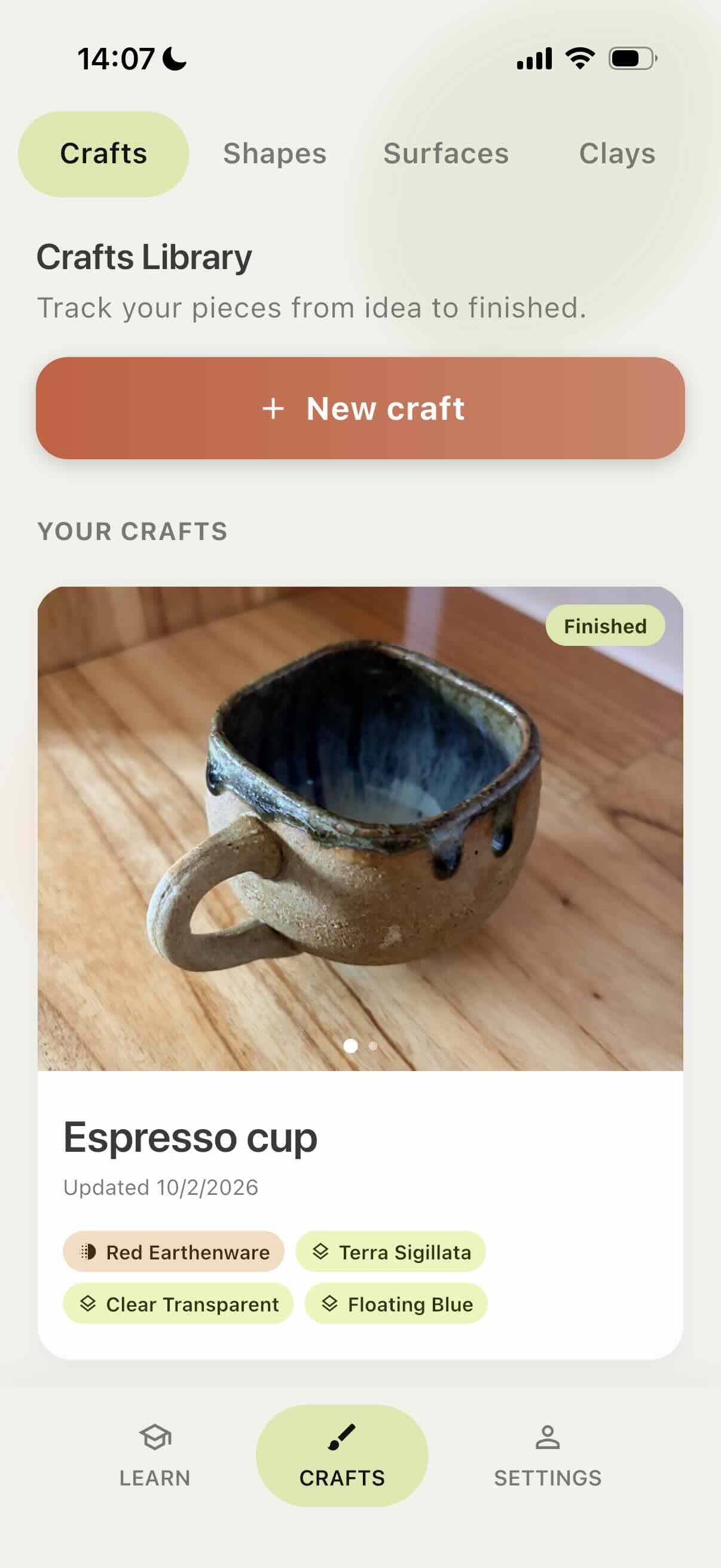 Claybook app screenshot